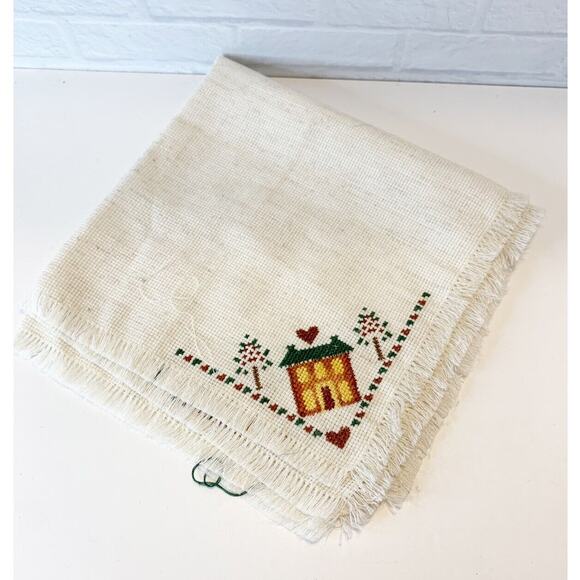 Cross Stitch Lot Bread Cloths Floss Organizer Leisure Arts Leaflets Hoop Aida - Picture 5 of 6